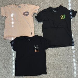 Billabong Kids Short Sleeve Surf Tees-size 4